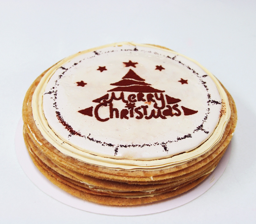 Christmas Whole Cake –  Earl Grey Mille Crepe